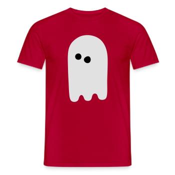 spook - Men's T-Shirt - red - Front - AI Model Male 178 dark (178cm)