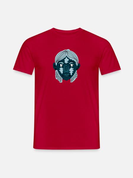 GENDERBLUE - Männer T-Shirt - Rot