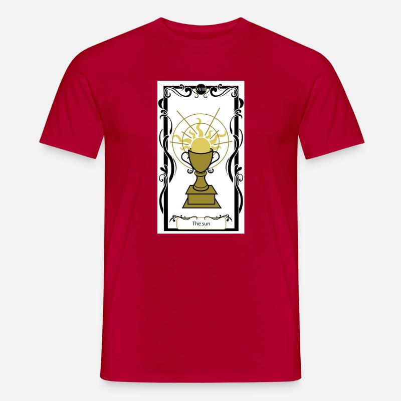 Die Sonne - Männer T-Shirt - Rot