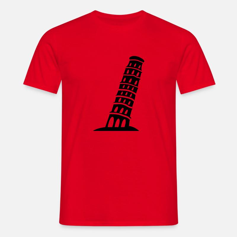 pisa_01 - Men's T-Shirt - red