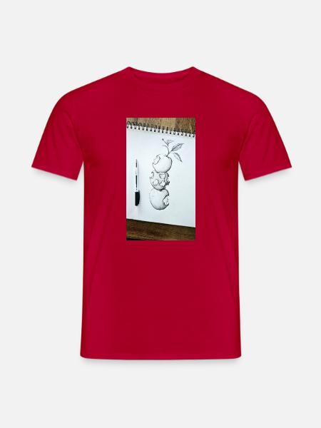 1000140978 - Männer T-Shirt - Rot