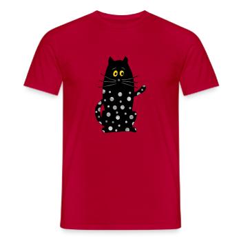 Kommen Sie - Männer T-Shirt - Rot - Vorne - AI Model Male 178 dark (178cm)