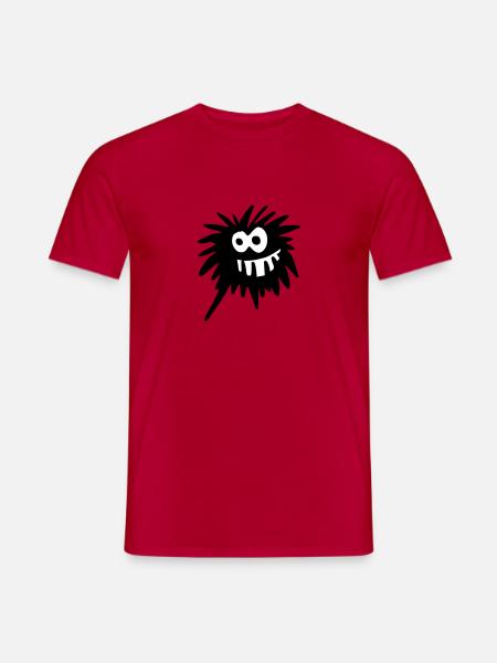 Monstre - T-shirt homme - rouge