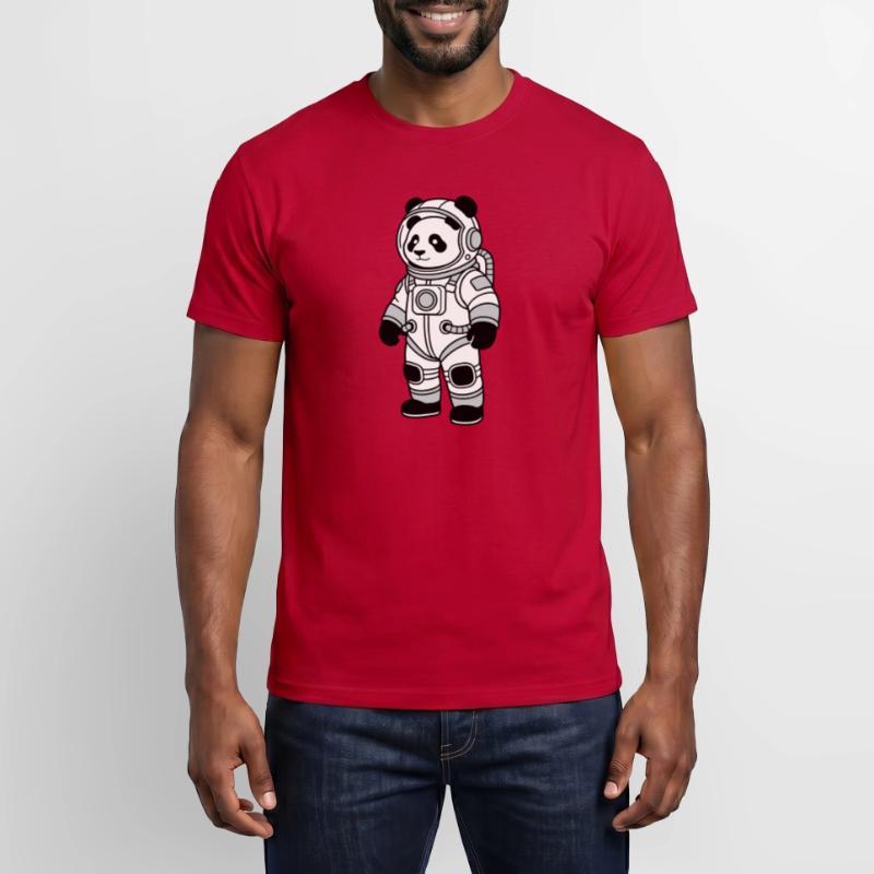 Combinaison spatiale panda bear T-shirt homme