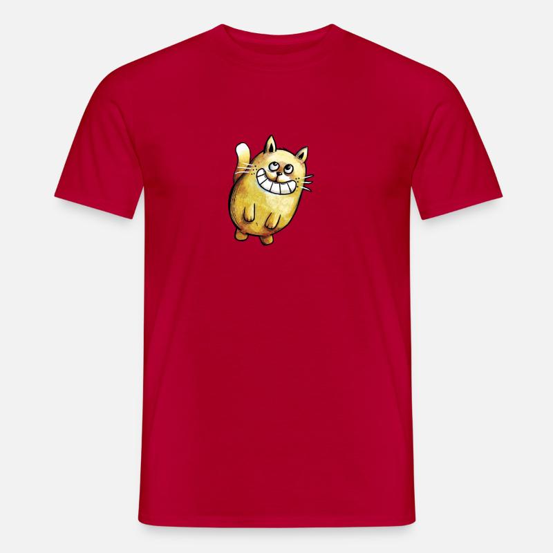 Tomcat - Männer T-Shirt - Rot