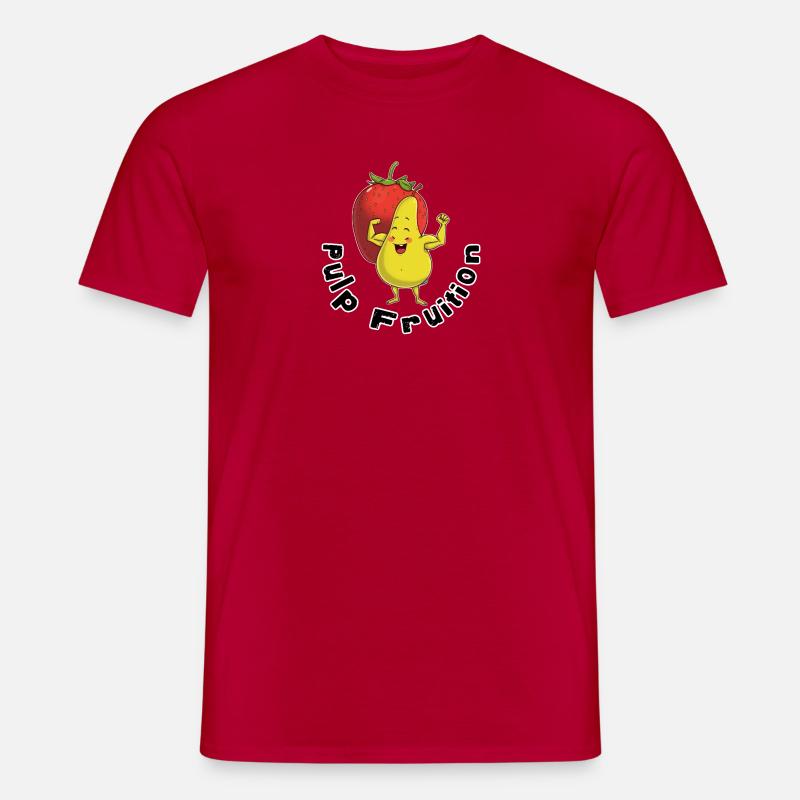 Pulp Fruit Kraftfigur - Männer T-Shirt - Rot