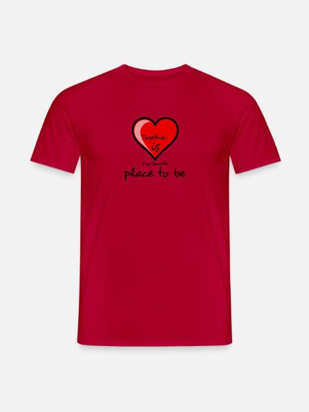 Love - Men's T-Shirt - red