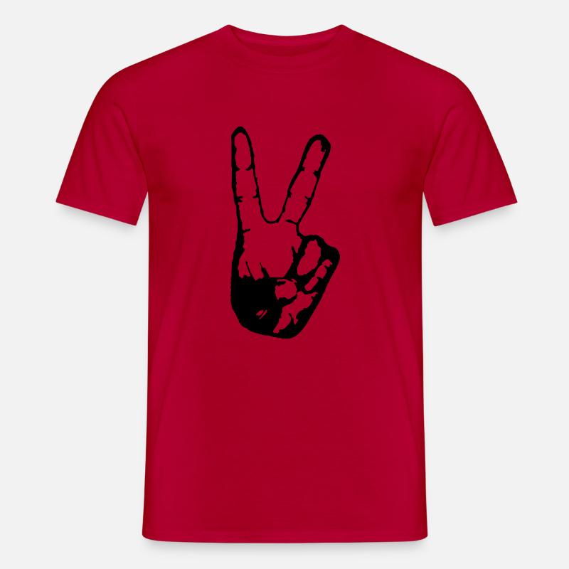Victory - Männer T-Shirt - Rot