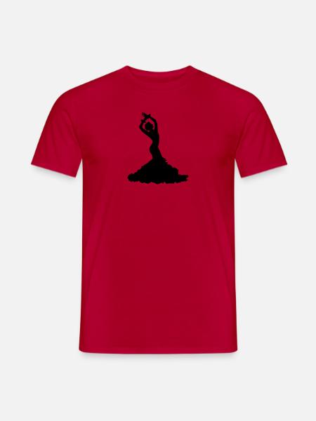 Flamenco - T-shirt homme - rouge