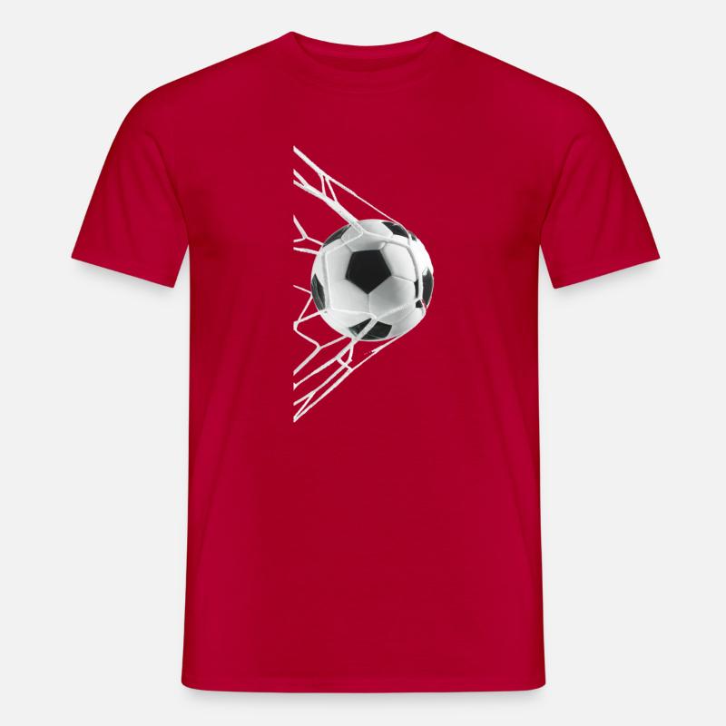 Fußball - Männer T-Shirt - Rot