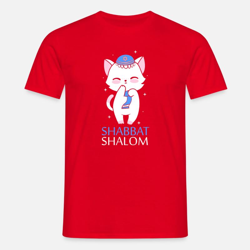 Hanoukka Hanoukka Hanoukka - T-shirt Homme - rouge