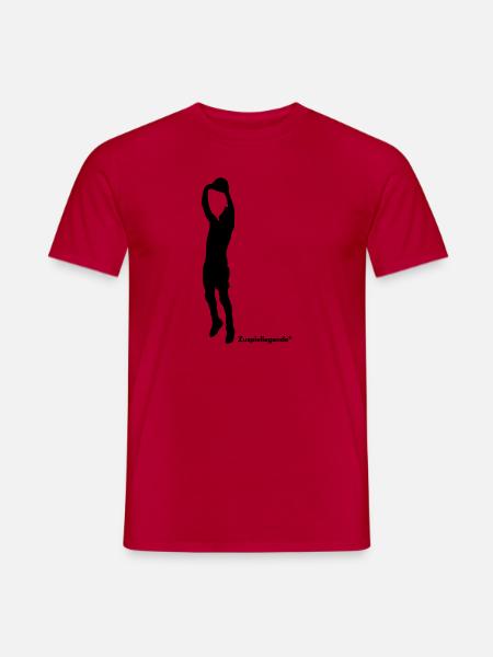 Zuspiellegende - Männer T-Shirt - Rot