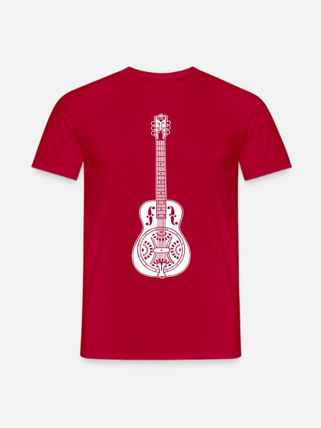 Dobro Senkrecht 1C - Männer T-Shirt - Rot