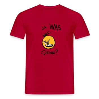 Schlechte Laune - Männer T-Shirt - Rot - Vorne - AI Model Male 178 dark (178cm)