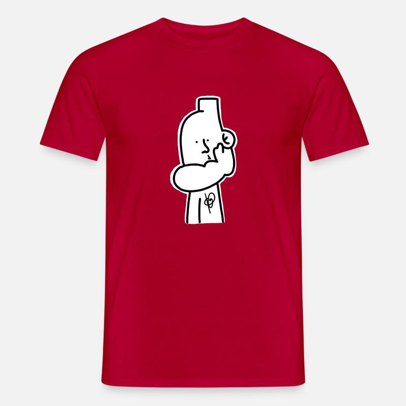 Deck oben - Männer T-Shirt - Rot