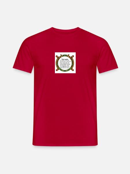 freedom - Men's T-Shirt - red