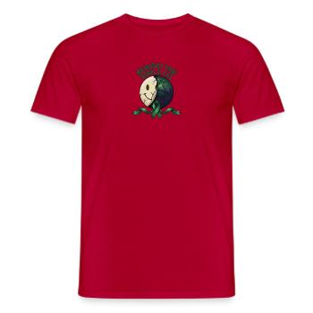 BTSC | Behind The Smile Co. - Männer T-Shirt - Rot - Vorne - AI Model Male 178 dark (178cm)