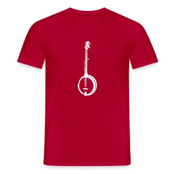 Banjo - T-shirt homme - rouge - Devant - AI Model Male 178 dark (178cm)