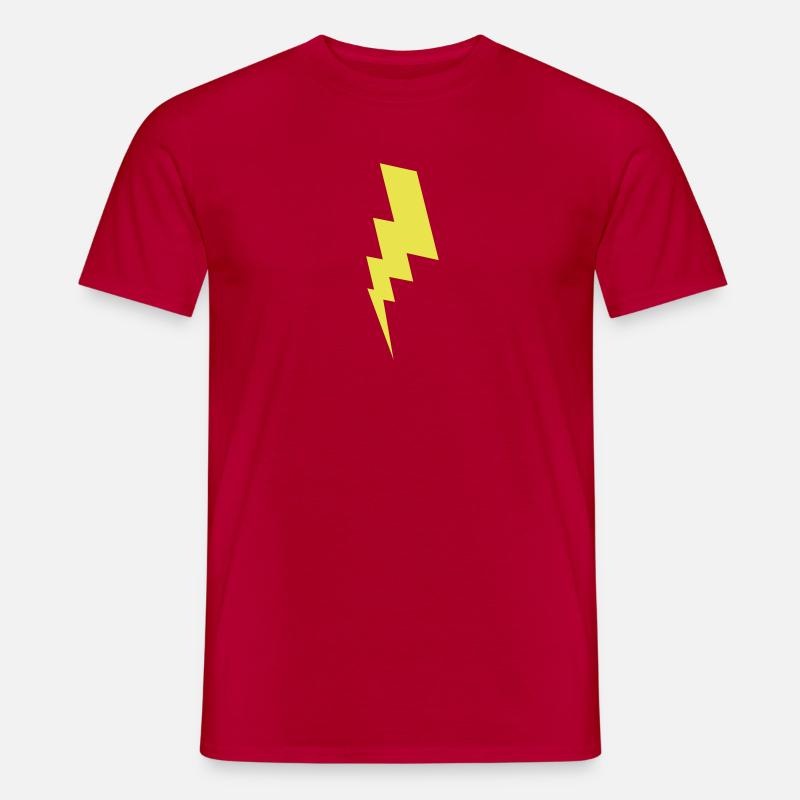 Blitz - Männer T-Shirt - Rot