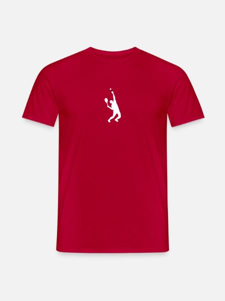 tennis - Männer T-Shirt - Rot
