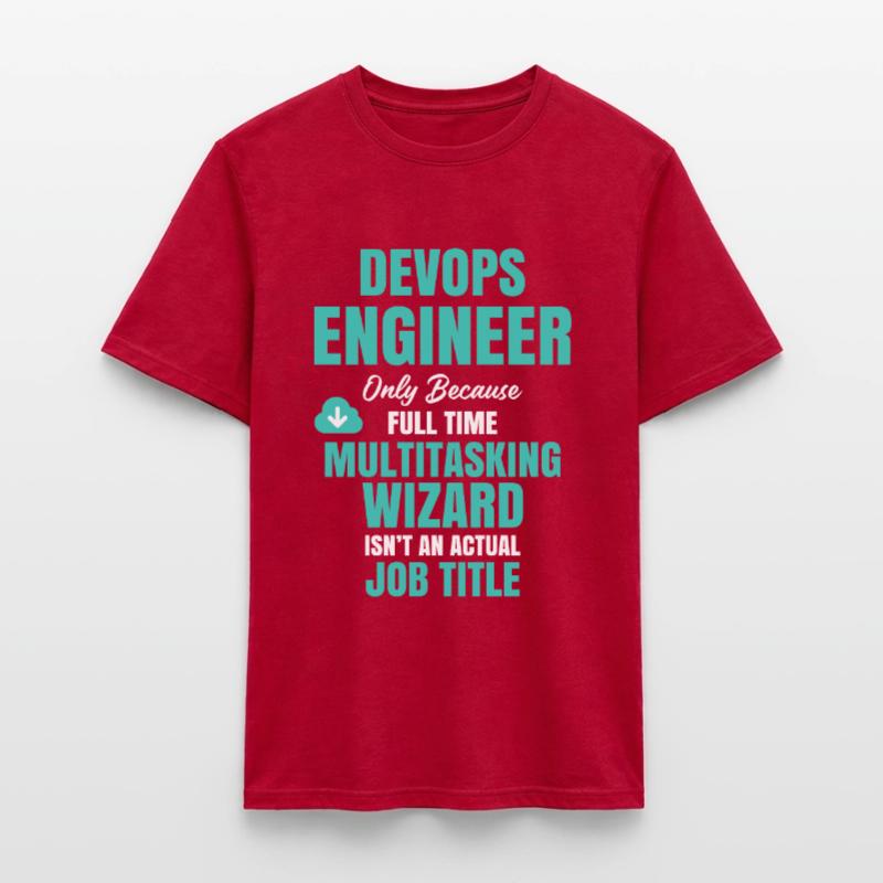 DevOps Engineer Multitasking Wizard Men's T-Shirt