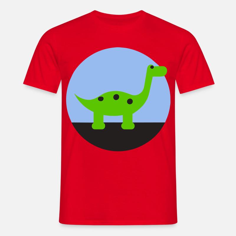 Dino - Men's T-Shirt - red