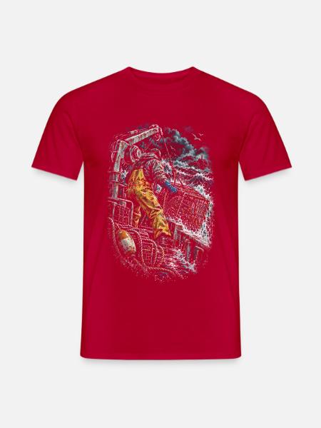 Hummerfänger Hummerfischer - Männer T-Shirt - Rot