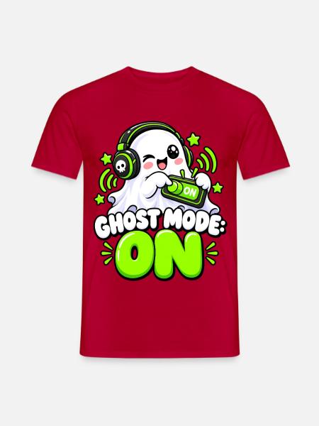 Geistermodus Neon Geist - Männer T-Shirt - Rot