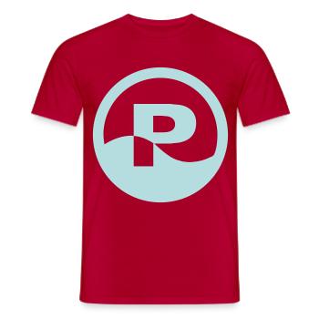 Poolboy | Poolgirl | Pool | Boy | Girl - Men's T-Shirt - red - Front - AI Model Male 178 dark (178cm)