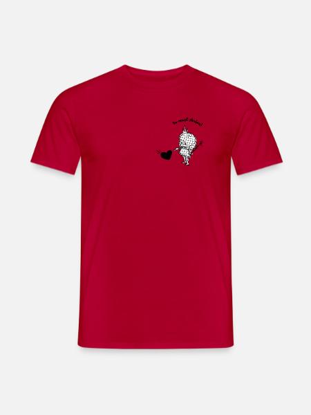 Du musst sterben! Liebeskummer Motiv. - Männer T-Shirt - Rot