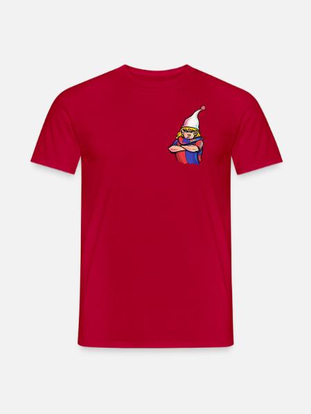 Sketchjoggel - Männer T-Shirt - Rot