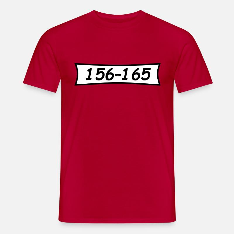Panzerknacker Nummer 156 165 - Männer T-Shirt - Rot