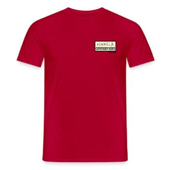 Endlich im Ruhestand 2026 - Männer T-Shirt - Rot - Vorne - AI Model Male 178 dark (178cm)