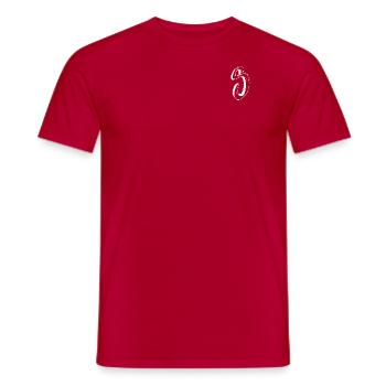 s - Männer T-Shirt - Rot - Vorne - AI Model Male 178 dark (178cm)