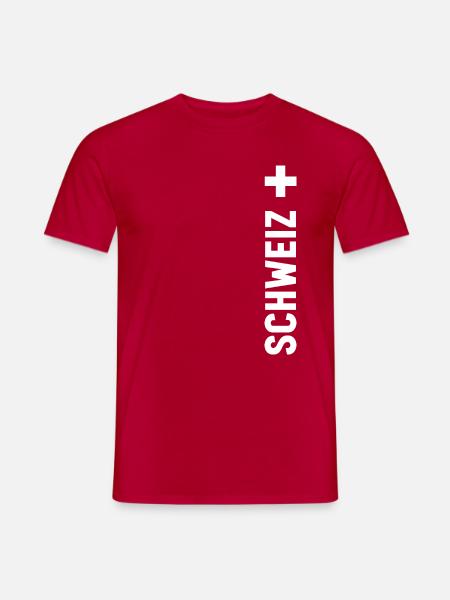 Switzerland - Men's T-Shirt - red