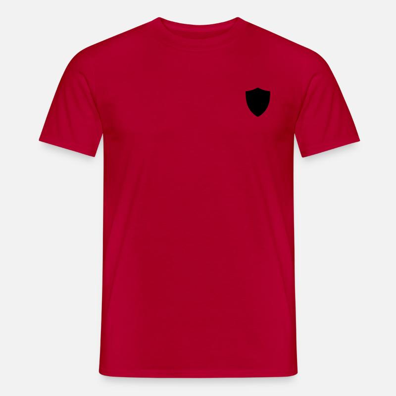 Shield - Männer T-Shirt - Rot