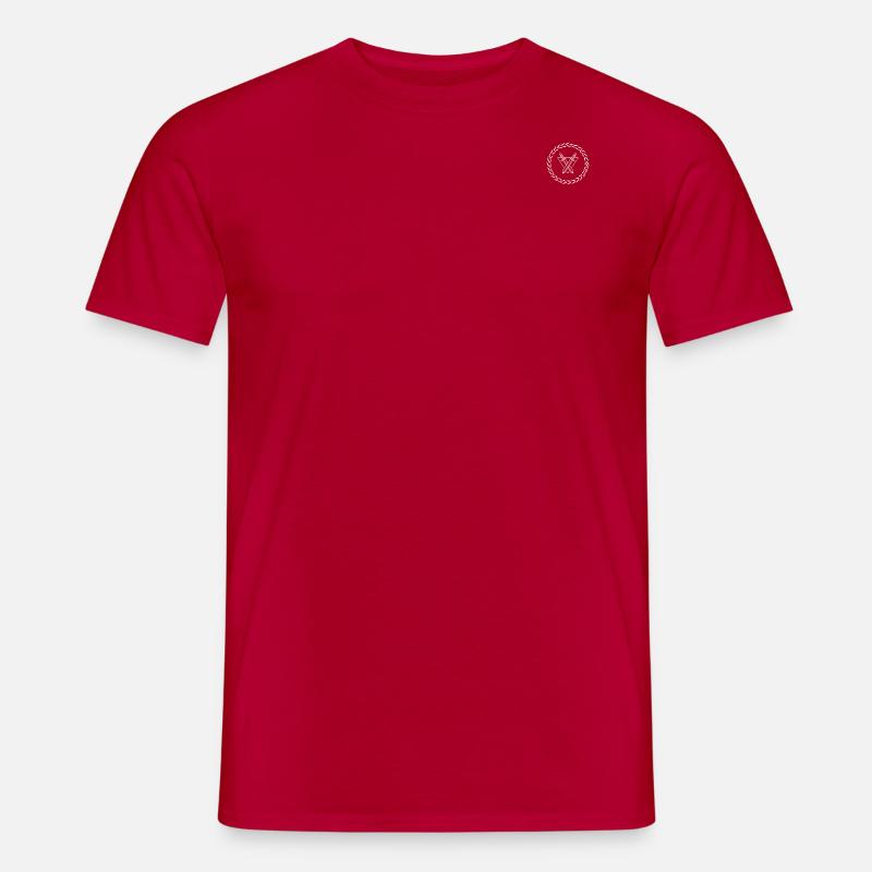 Der Krieger - Männer T-Shirt - Rot