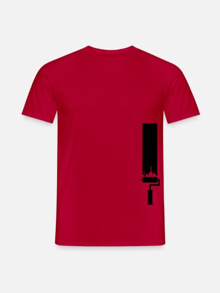 painter - T-shirt homme - rouge