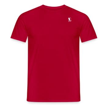 oui bébé vérifiez-le - T-shirt homme - rouge - Devant - AI Model Male 178 dark (178cm)