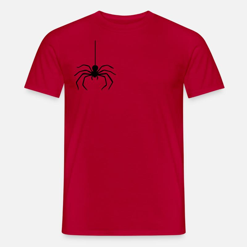 Araignée / Araignée - T-shirt homme - rouge