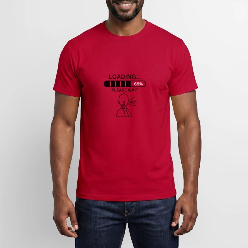 Loading Please Wait Men's T-Shirt