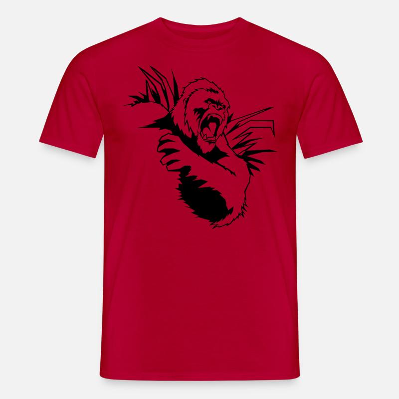 king_kong - Männer T-Shirt - Rot