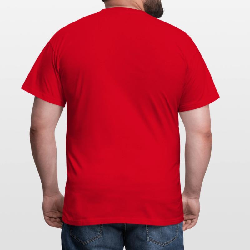 Angular frame in black basic text Men's T-Shirt