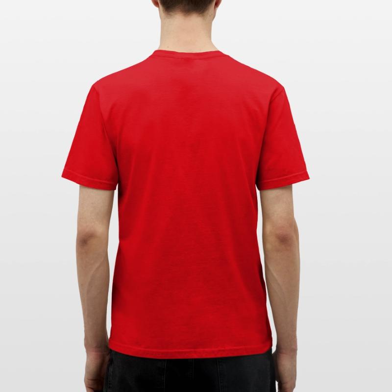 Angular frame in black basic text Men's T-Shirt