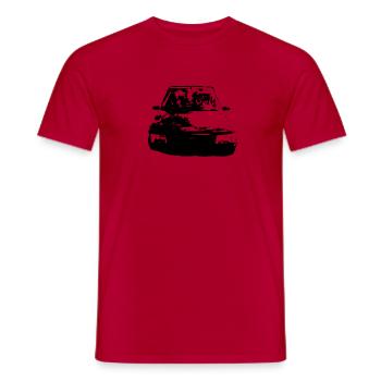 Forever Sacré numéro - T-shirt homme - rouge - Devant - AI Model Male 178 dark (178cm)
