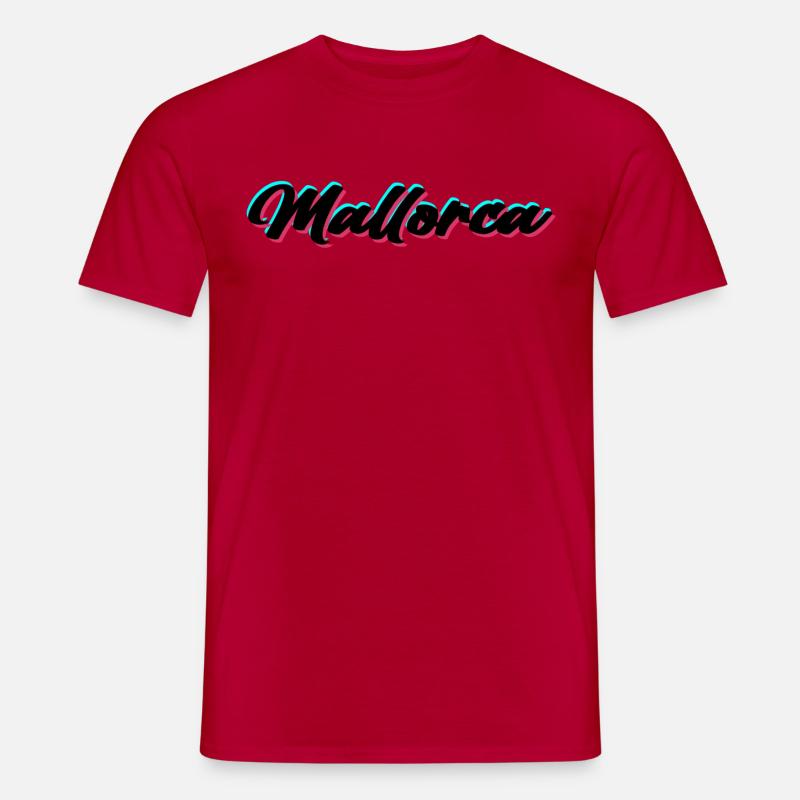 Mallorca - Männer T-Shirt - Rot