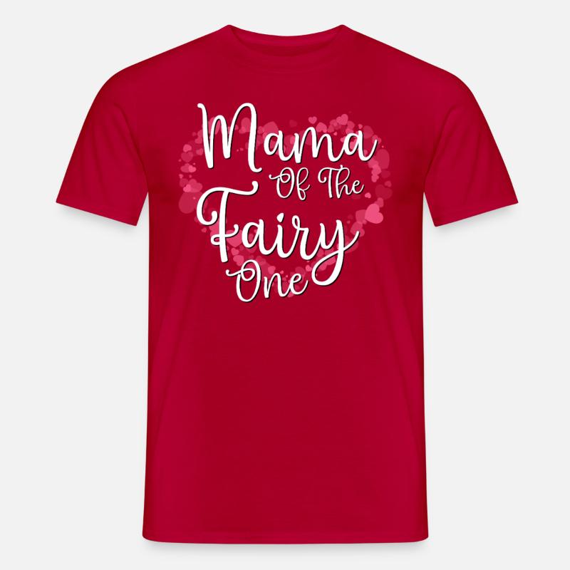 Mama der Fee Eins - Männer T-Shirt - Rot