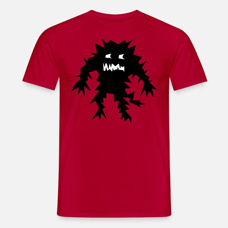 Monster - Männer T-Shirt - Rot