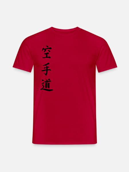 karate - Männer T-Shirt - Rot