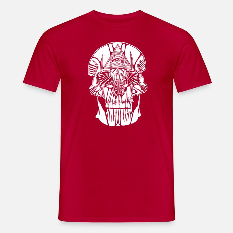 Freimaurer Innard - Männer T-Shirt - Rot